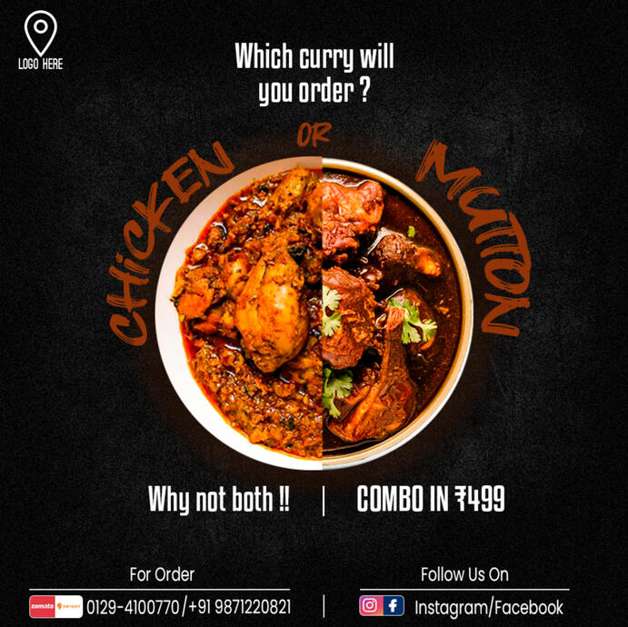 Social media post(food related)