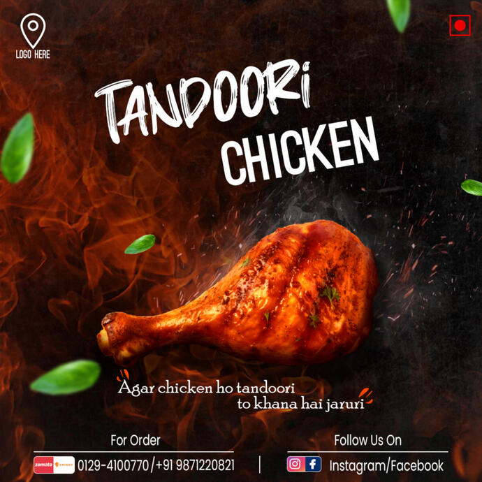 Social media post(food related)