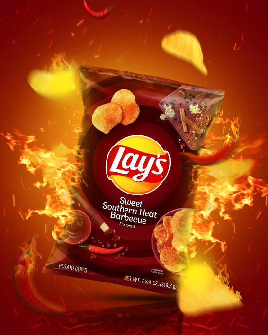 Hot lays poster